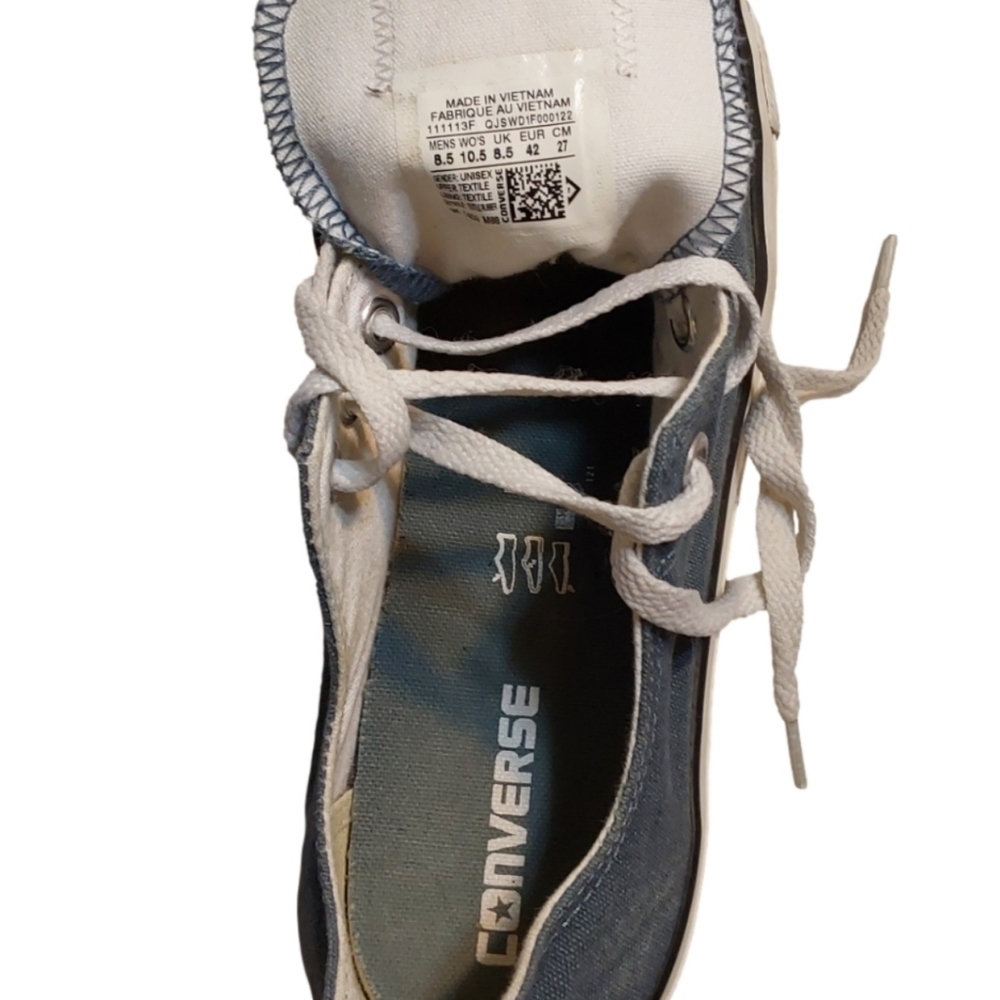 Converse TRUCK TAYLOR ALL STAR MEN'S / Unisex LOW TOP SHOES SIZE 8.5 - Picture 4 of 5
